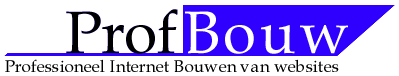 Profbouw.nl - uw partner in website bouw